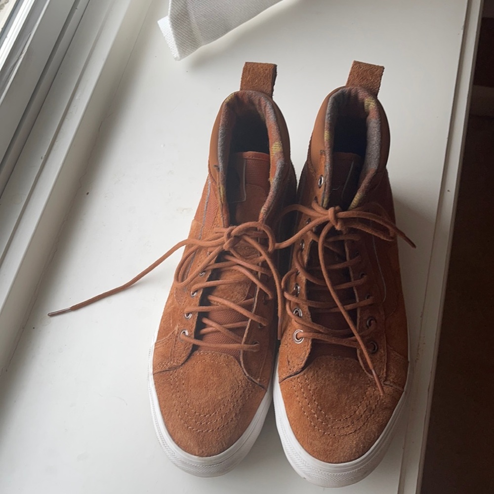 Rust Suede Vans